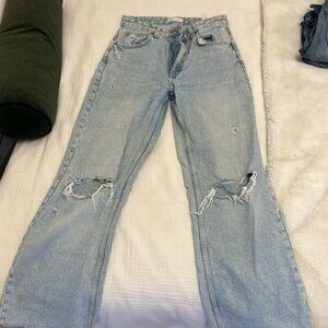 Zara wide leg jeans